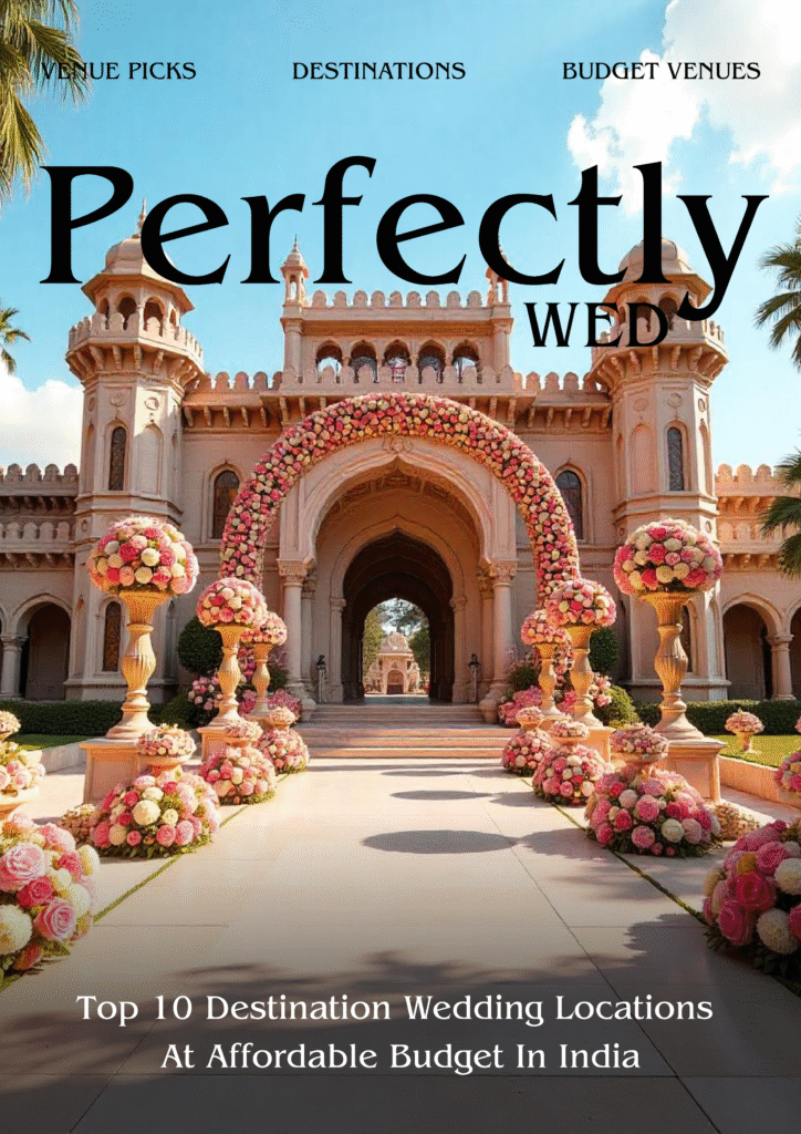 Top 10 Destination Wedding locations at affordable budget in india
