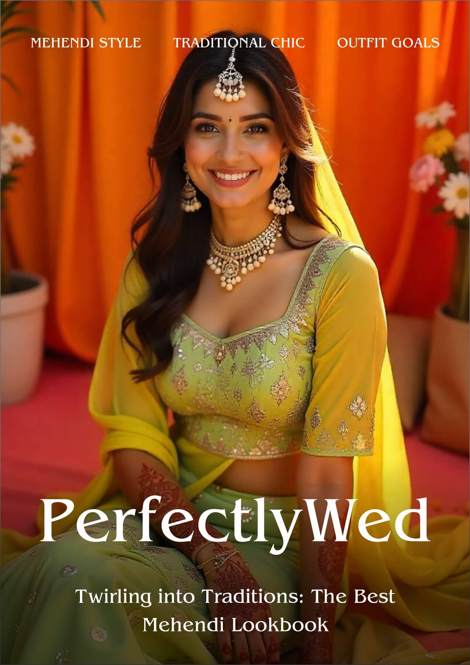 Twirling into Traditions: The Best Mehendi Lookbook