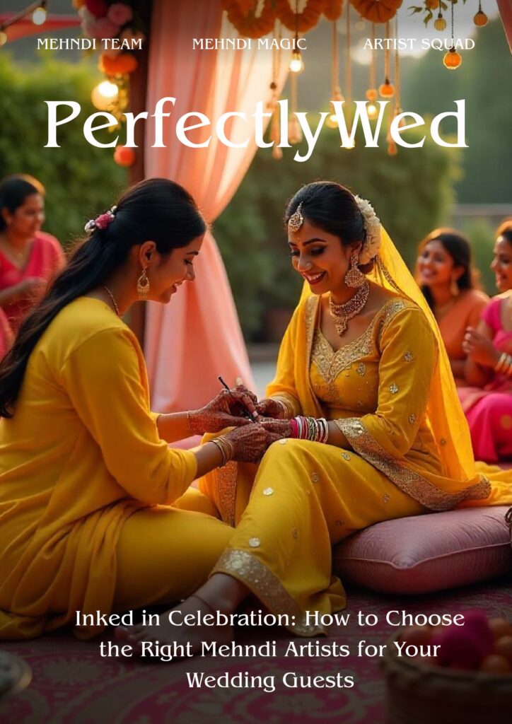 Inked in Celebration: How to Choose the Right Mehndi Artists for Your Wedding Guests